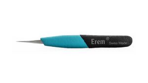 Tweezers Precision / ESD Heat Insulated Soft Foam Pointed / Long / Straight 120mm